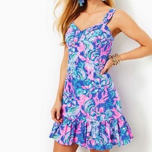 NWT -- Lilly Pulitzer Rocko Cotton Romper -- Size 12